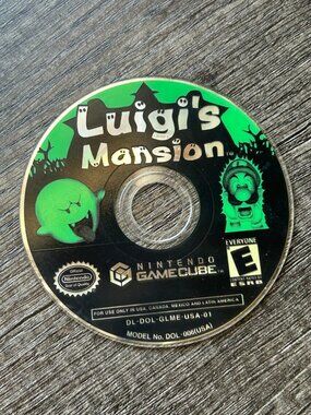 Luigi's Mansion Nintendo GameCube – Disc Only – UNTESTED / AS-IS